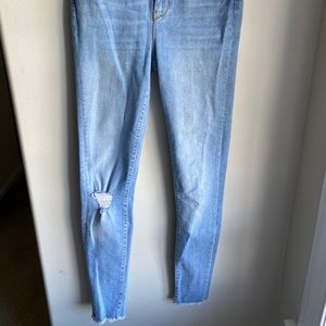 Light wash jeans